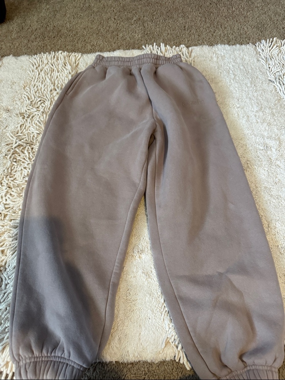 Cozy Taupe Sweatpants from Comfrt